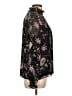 Vince Camuto Floral Black Long Sleeve Blouse Size L - photo 4