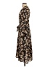 Unbranded 100% Polyester Floral Multi Color Brown Casual Dress Size XS - photo 5