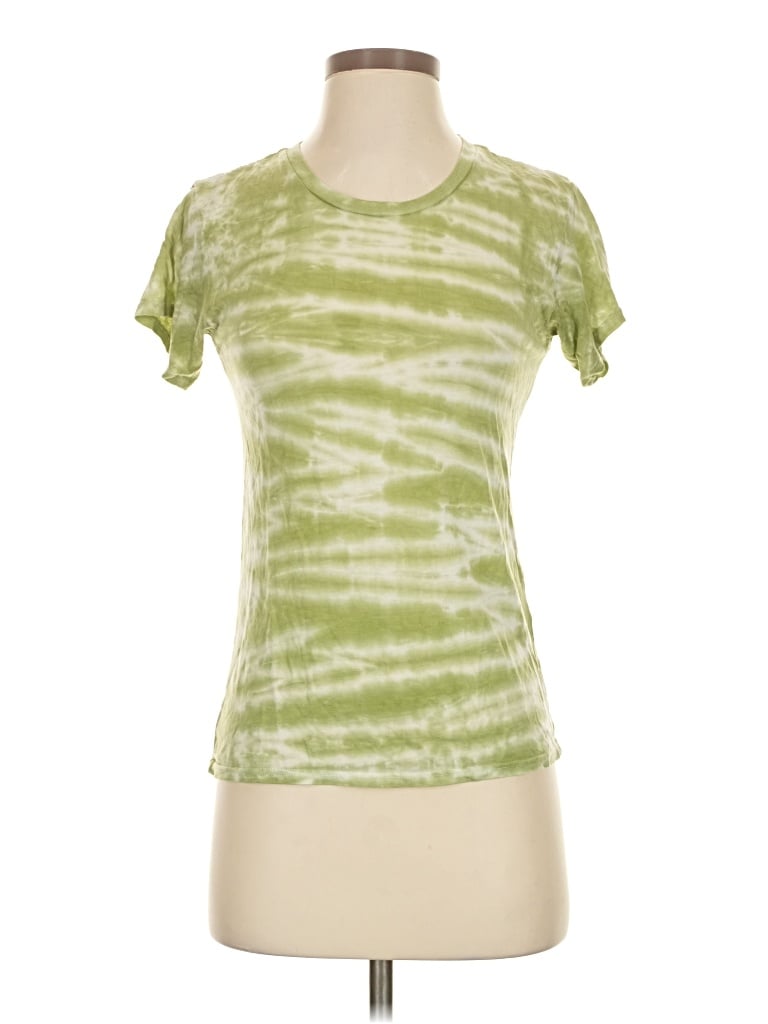 Pre-owned Reformation Jeans Active T-shirt In Green