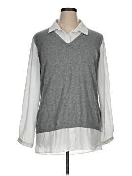 Adrianna Papell 3/4 Sleeve Blouse (view 1)