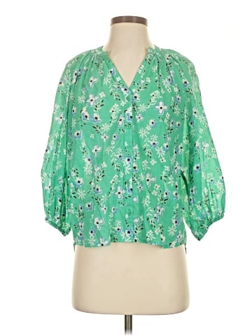 Apiece Apart 3/4 Sleeve Blouse (view 1)
