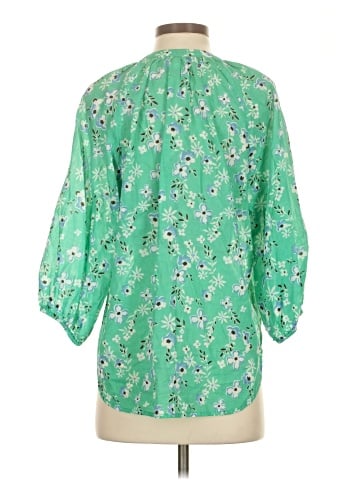 Apiece Apart 3/4 Sleeve Blouse (view 2)