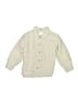 Zara 100% Microtherm Tweed Ivory Long Sleeve Button-Down Shirt Size 6 - photo 1