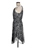 Collective Concepts 100% Polyester Animal Print Black Cocktail Dress Size M - photo 5