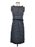 Tory Burch Polka Dots Blue Casual Dress Size 4 - photo 1