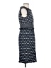 Tory Burch Polka Dots Blue Casual Dress Size 4 - photo 4