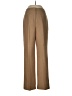 Larry Levine 100% Polyester Brown Dress Pants Size 8 - photo 1