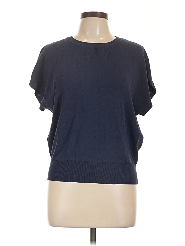 Pre-owned Assorted Brands Short Sleeve T-shirt In Blue