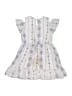 Beautees 100% Polyester Blue White Dress Size 7 - photo 2