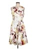 Hunter Bell Floral White Cocktail Dress Size 8 - photo 1