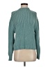 Ann Taylor Solid Teal Turtleneck Sweater Size S - photo 1