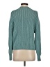 Ann Taylor Solid Teal Turtleneck Sweater Size S - photo 2