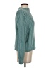 Ann Taylor Solid Teal Turtleneck Sweater Size S - photo 4