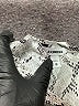 Express 100% Rayon Silver Short Sleeve Blouse Size XS - photo 7