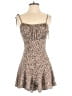 Unbranded Animal Print Brown Romper Size S - photo 1