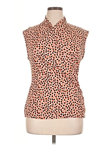 Chaus Sleeveless Button-Down Shirt (view 1)