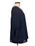 Neiman Marcus 100% Polyester Blue 3/4 Sleeve Blouse Size M - photo 4