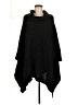 BCBGMAXAZRIA 100% Polyester Black Poncho One size (estimated) - photo 1