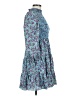 Likely 100% Polyester Paisley Blue Casual Dress Size 6 - photo 4