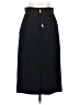 Dolce & Gabbana Solid Black Wool Skirt Size EU (IT) 38 / US 2 - photo 2