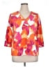 Ruby Rd. Orange 3/4 Sleeve Blouse Size 1X - photo 1