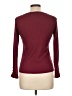 Unbranded Burgundy Long Sleeve Henley Size L - photo 2