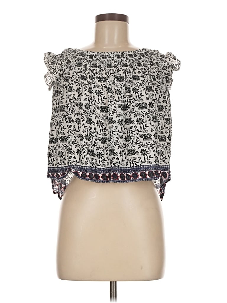 Pre-owned Rue21 Sleeveless Blouse In Ivory