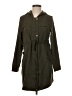 Shein 100% Polyester Green Trenchcoat Size 4 - photo 1