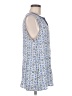 Croft & Barrow 100% Rayon Blue Sleeveless Blouse Size M - photo 4