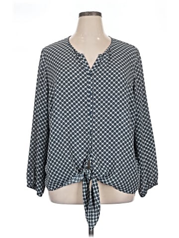 G by Giuliana Rancic 3/4 Sleeve Blouse (view 1)