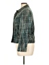 JM Collection 100% Acrylic Tweed Teal Blazer Size 14 Petite - photo 5