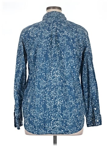 Lauren by Ralph Lauren Long Sleeve Button-Down Shirt (view 2)