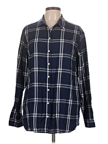 Jachs Girlfriend Long Sleeve Button-Down Shirt (view 1)