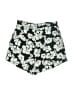 Motel 100% Viscose Print Black Shorts Size XS - photo 2