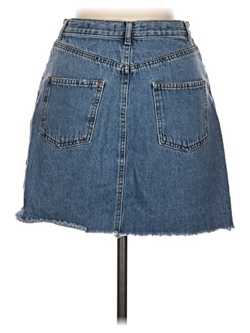 Pull&Bear Denim Skirt (view 2)