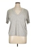 Splendid Gray Short Sleeve T-Shirt Size XL - photo 1