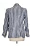 J.Crew 100% Linen Stripes Blue Blazer Size 12 - photo 2