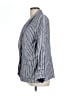 J.Crew 100% Linen Stripes Blue Blazer Size 12 - photo 5