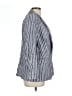 J.Crew 100% Linen Stripes Blue Blazer Size 12 - photo 4