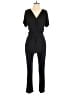 Chelsea28 Solid Black Jumpsuit Size S - photo 1