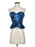 Lulus 100% Polyester Blue Sleeveless Blouse Size S - photo 1