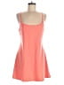 Danskin Solid Orange Pink Cocktail Dress Size M - photo 1
