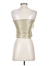 Lulus 100% Polyester Gold Sleeveless Top Size S - photo 2