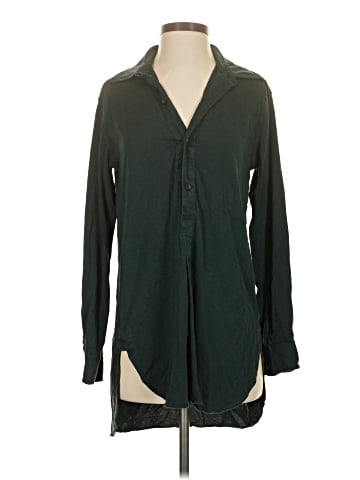 Ralph Lauren Long Sleeve Silk Top (view 1)