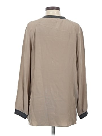 MARNI Long Sleeve Silk Top (view 2)