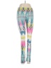 Babakul Print Blue Yoga Pants Size S - photo 1