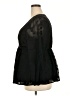 Torrid Black Long Sleeve Blouse Size 2X Plus (2) - photo 5