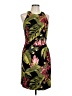 Muse 100% Cotton Tropical Black Cocktail Dress Size 12 - photo 1