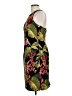 Muse 100% Cotton Tropical Black Cocktail Dress Size 12 - photo 5