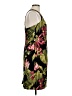 Muse 100% Cotton Tropical Black Cocktail Dress Size 12 - photo 4